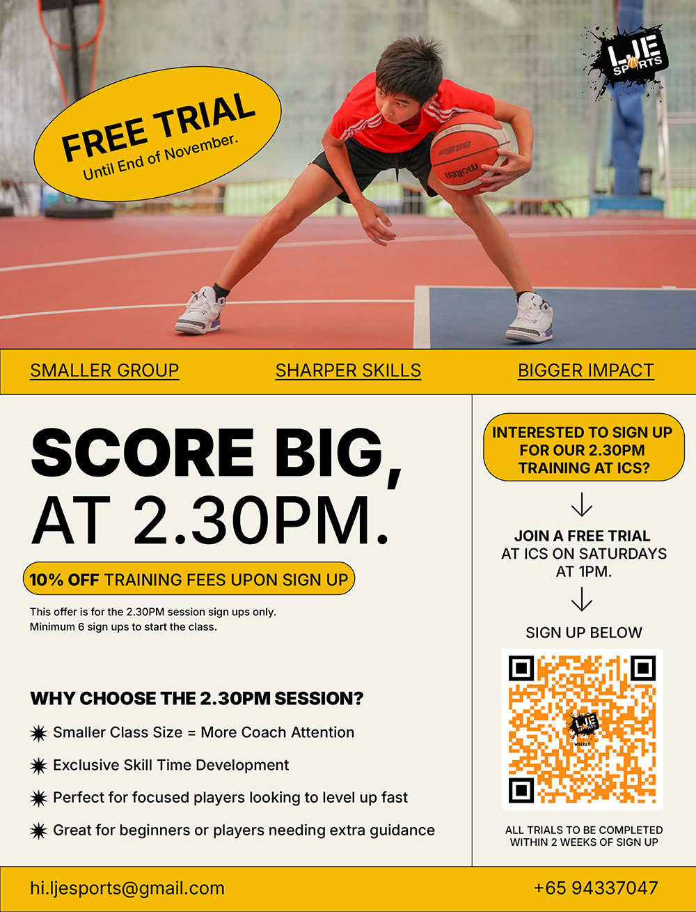 Score Big, At 2.30PM